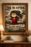 so-in-crisa-lascia-corre-affiche-100-exemplaires-c2 so-in-crisa-lascia-corre-affiche-100-exemplaires-c2