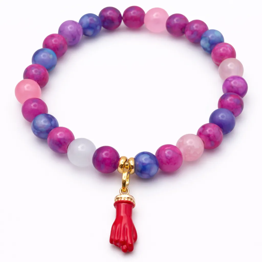 Fiori è Acqua — Bracelet perlé | Bijou corse 17 cm