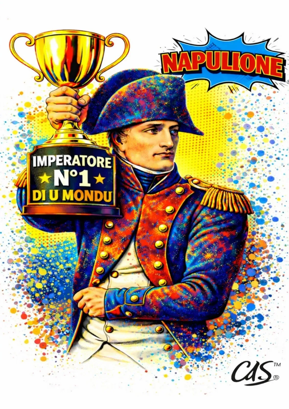 Affiche NAPULIÒ tirage numéroté à 100 exemplaires
