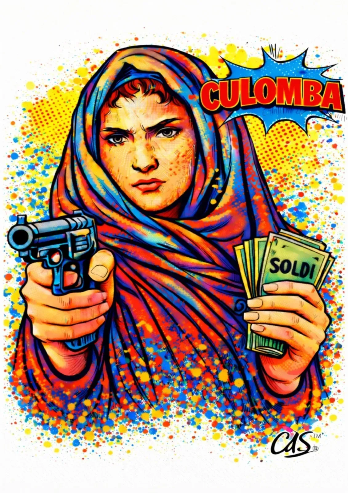 Affiche CULOMBA tirage numéroté à 100 exemplaires